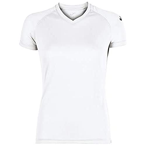 Joma Eventos Maglietta Equip. M/C da Donna, Donna, , Bianco, L