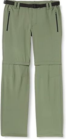 CMP Pantaloni Zip Off Elasticizzati Da Uomo, Torba, 46