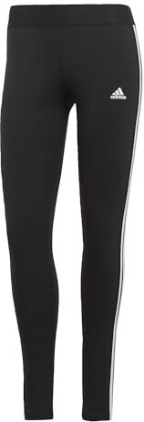 Adidas 3 Stripes Leggings Donna, Black / White, M Short