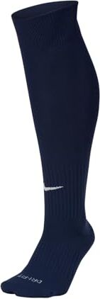 Nike Classic II Cushion Over-The-Calf Football, Calze Unisex-Adulto, Blu (Midnight Navy/White), L