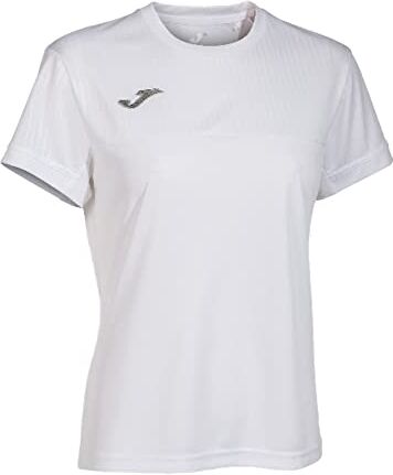 Joma Maglia Manica Corta Montreal Maglietta, Bianco, XXL Donna