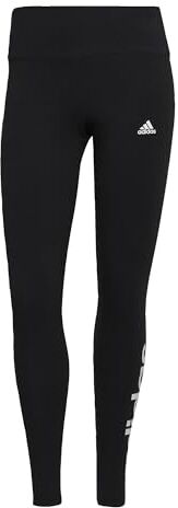 Adidas Essentials High-waisted Logo Leggings, Black/White, M Donna