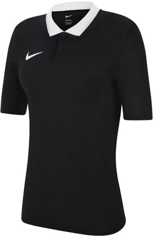 Nike W NK DF PARK20 Polo SS Polo Donna Black/White/White L