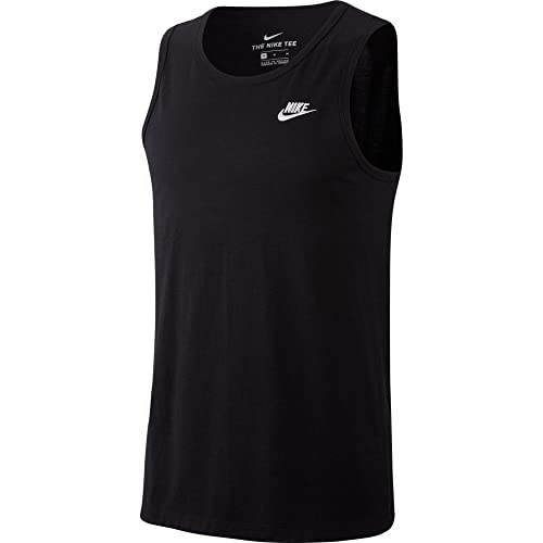 Nike Sportswear, Canotta Uomo, Black/(White), M