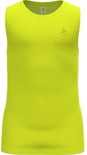 Odlo Bl-Canottiera a Girocollo Active F-Dry Light, Primrose serali, L Uomo