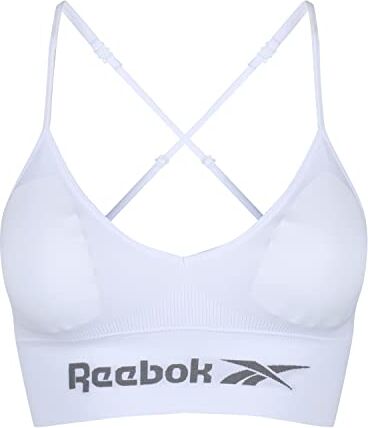 Reebok U4_C9497_Rbk Womens Seamless Bra MARYNA WH White Talla: XS