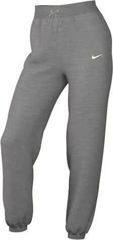 Nike W Nsw Phnx Flc Hr Os Pant Pantaloni sportivi, Dk Grey Heather/Sail, XS Donna