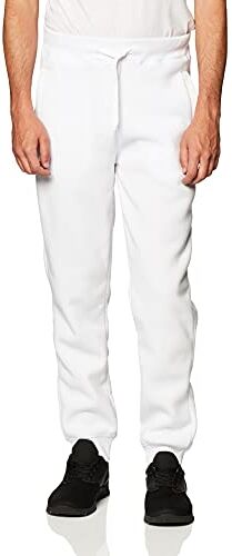 Southpole 1570 Basic Fleece Jogger Pantaloni da Tuta, Bianco (A), XS Uomo