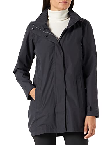 CMP , Cappuccio con bottoni a pressione della giacca da donna, Antracite, XL
