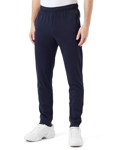 Champion Legacy Icons-PRO-Jersey C-Logo Rib Cuff Pantaloni da Tuta, Blu Marino, M Uomo