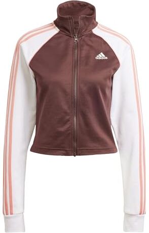 Adidas Teamsport Track Suit Tuta, Shadow Brown / Wonder Clay, L Donna