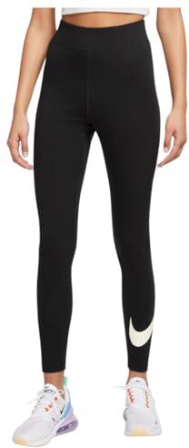 Nike NSW CLSC Leggings, Nero, XL Donna