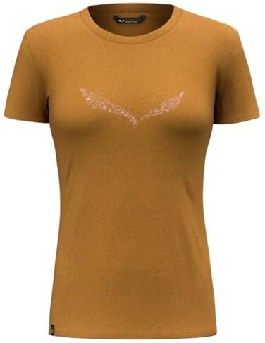 Salewa Solidlogo Dri-Release® T-Shirt Women, Golden Brown, M