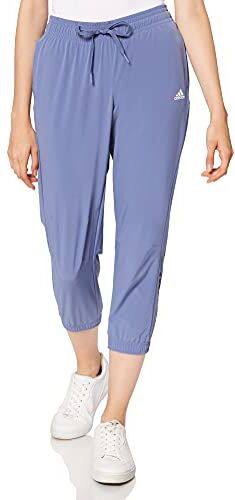 Adidas W AOP Wvn PT, Pantaloni da Ginnastica Donna, Orbita Viola, M