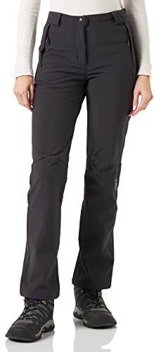 CMP Pantaloni In Softshell Da Donna, Antracite, XXL