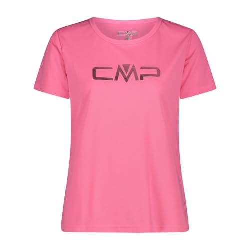 CMP T-Shirt da Donna, Pink Fluo, 40