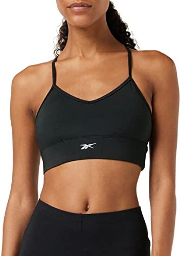 Reebok Wor Tri Back Bra- Pad Reggiseno Sportivo Donna, Donna, Reggiseno Sportivo, , Nero (nghblk), XS