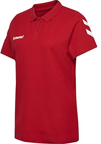 hummel HMLGO Cotton Polo Woman Color: True Red_Talla: XS