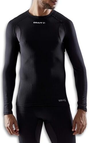 craft Active Extreme X CN LS M, Top Uomo, Nero, L