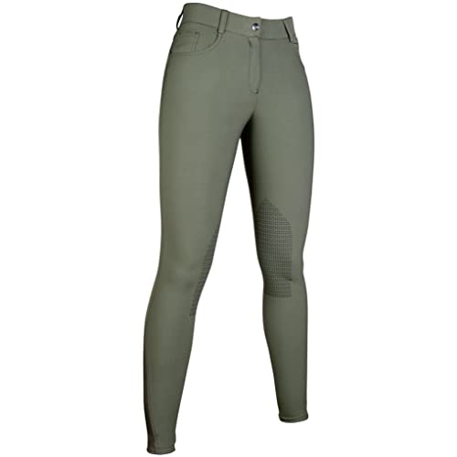 HKM Sunshine Pantaloni, Verde Oliva, 42 Unisex-Adulto