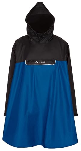 VAUDE Valero, Poncho Unisex-Adulto, Blu (Blue), L