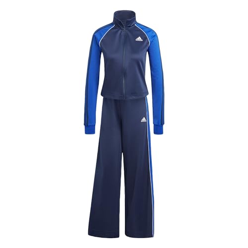 Adidas Teamsport Track Suit Tuta, Legend Ink / White, XS Donna