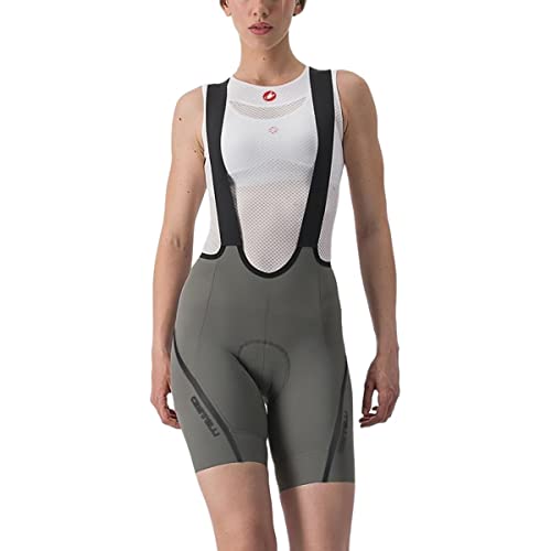 CASTELLI VELOCISSIMA 3 BIBSHORT Gunmetal Gray/Dark Gray Pantaloncini M