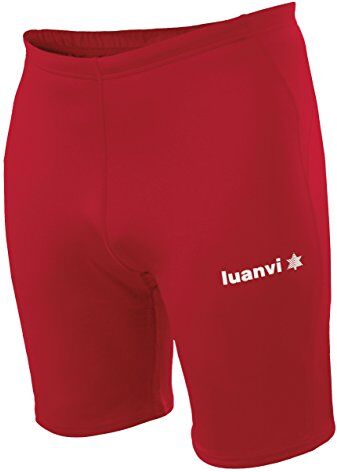 Luanvi 08942_0022, Maglie Corte con Tasca Interna Donna, Rosso, XS