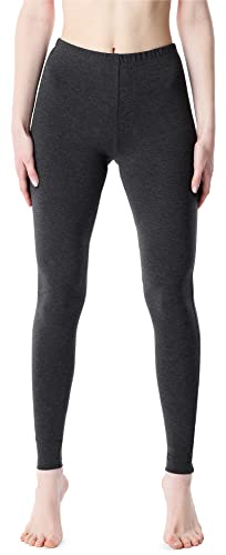 Bellivalini Leggings Lunghi Pantaloni Donna BLV50-203 (mélange Scuro, M)