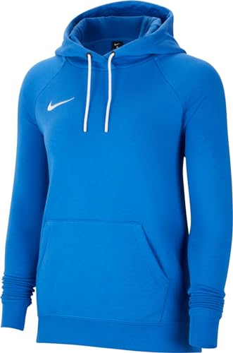 Nike , Park 20, Felpa con Cappuccio, Royal Blu/Bianco/Bianco, s