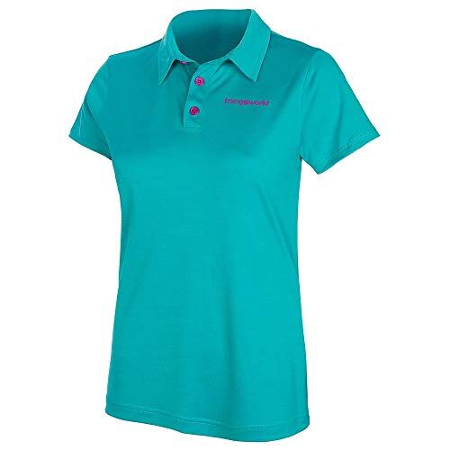 TRANGOWORLD TRANGO Polo Luenga, Donna, Verde (Viridian Green), M