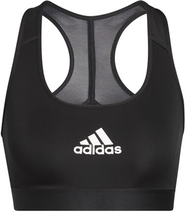 Adidas PWR Ms Reggiseno Sportivo, Nero, XS Donna