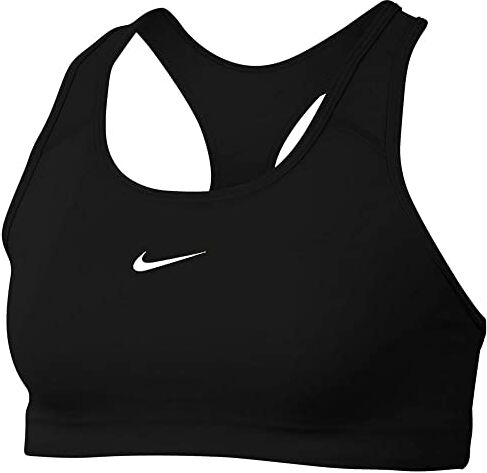 Nike Dry Fit Swoosh Reggiseno Black/White L