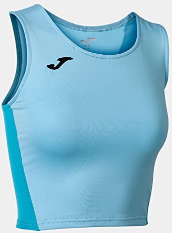 Joma Top R-Winner Maglietta, Azzurro, XL Donna