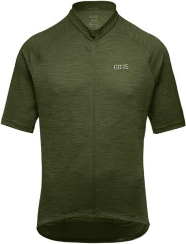 GORE WEAR C3 Jersey, T-shirt Uomo, Verde Utilitario, 3XL