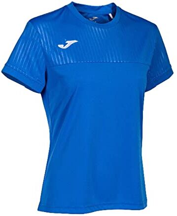 Joma Maglia Manica Corta Montreal Maglietta, Royal, S Donna