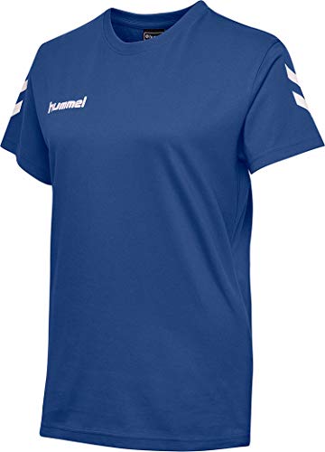 Hummel Cotone Hmlgo Maglietta, Donna, Blu, L