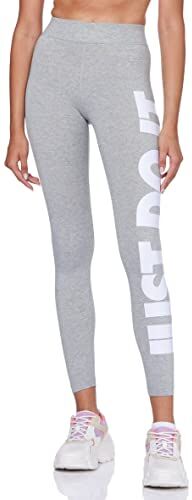 Nike Essential Gx HR JDI Tights Dk Grey Heather/White S