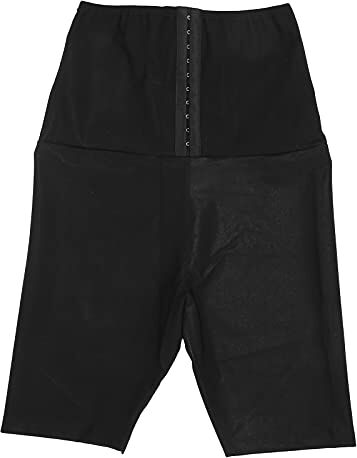 Natudeco Pantaloncini yoga Pantaloncini dimagranti donna Pantaloni sudore Shapewear Activewear Pantaloni brucia grassi Pantaloncini a vita alta Bottoni di sollevamento del culo Pantaloni per sauna Yog(2XL/3XL)