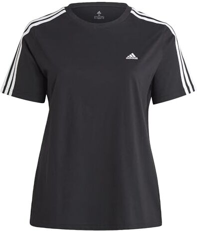 Adidas Maglietta da donna (Short Sleeve) W 3S T, Black/White, , 2X