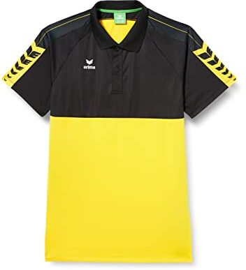 Erima Uomo Maglietta polo Six Wings, giallo, M