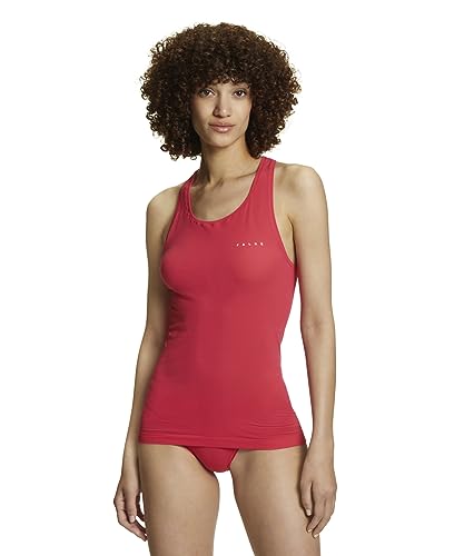 Falke Ultralight Cool W S/L SH filo funzionale asciugatura rapida 1 pezzo, Canotta Donna, Rosso (Rose 8564), L