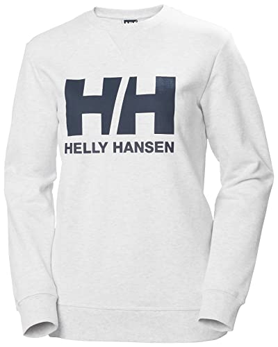 Helly Hansen W HH Logo Crew Sweat Nimbus Cloud Melange Womens XS