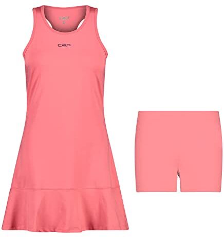 CMP Vestitino da Tennis da Donna, Corallo, 50