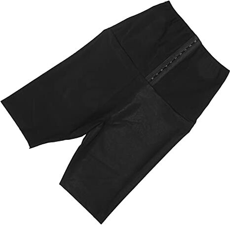 Natudeco Pantaloncini Dimagranti Donna Pantaloncini Yoga Pantaloni Sudore Shapewear Activewear Pantaloni Brucia Grassi Pantaloncini A Vita Alta Bottoni Di Sollevamento Del Culo Pantaloni Per Sauna Yog(L/XL)