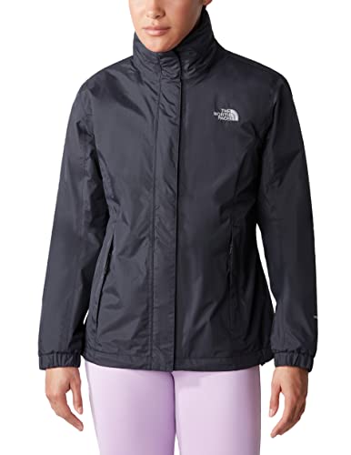 The North Face Giacca da Donna Resolve Giacca da Trekking Impermeabile e Traspirante TNF BLACK, S