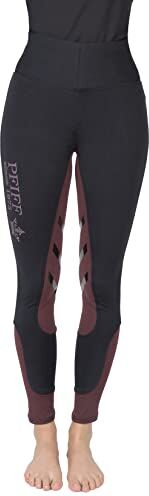 PFIFF 102483 Lucy, Leggings da Equitazione, da Donna, con Inserti Completi, 34-42