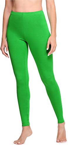 Ladeheid Leggings Donna Lunghi LA40-133 (Verde, L)