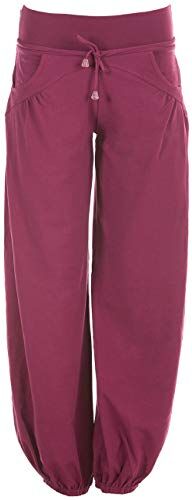 WINSHAPE Dance Fitness Freizeit Sport Trainingshose, Pantaloni Donna, Berry/Love, XS