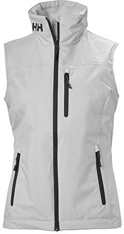 Helly Hansen Crew Vest Gilet, Grigio, XS Donna